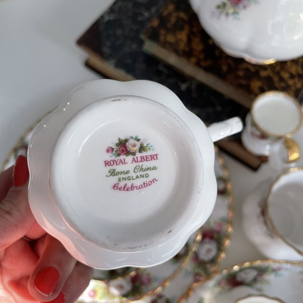 Кофейная пара Royal Albert Celebration 130 мл Англия