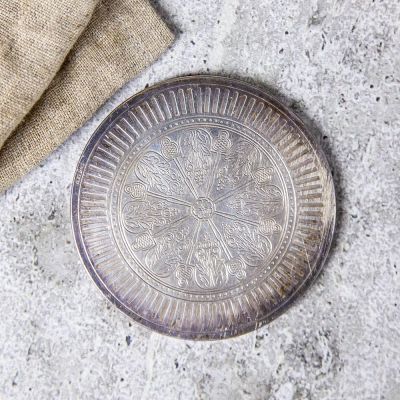 Подставка под горячее 8 см мельхиор