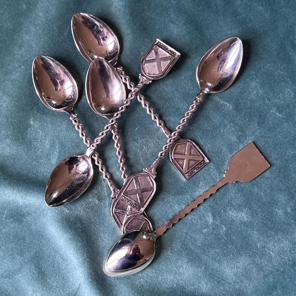 Ложка чайная 11 см сталь Шотландия