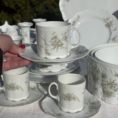 Кофейная пара Rosenthal Monbijou Полевые цветы 110 мл Германия