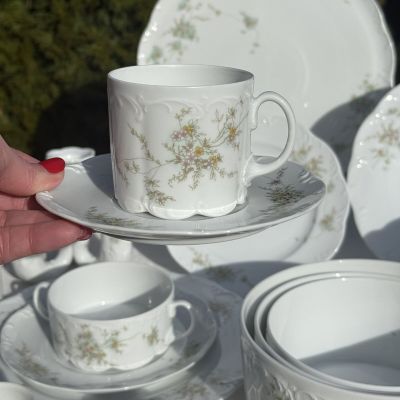 Кофейная пара Rosenthal Monbijou Полевые цветы 110 мл Германия