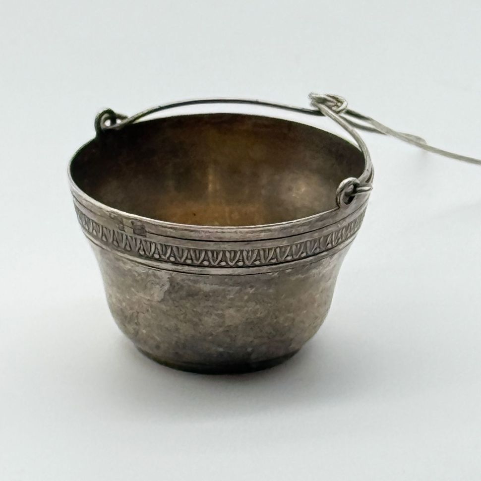 Ситечко для чая 5 см серебрение   