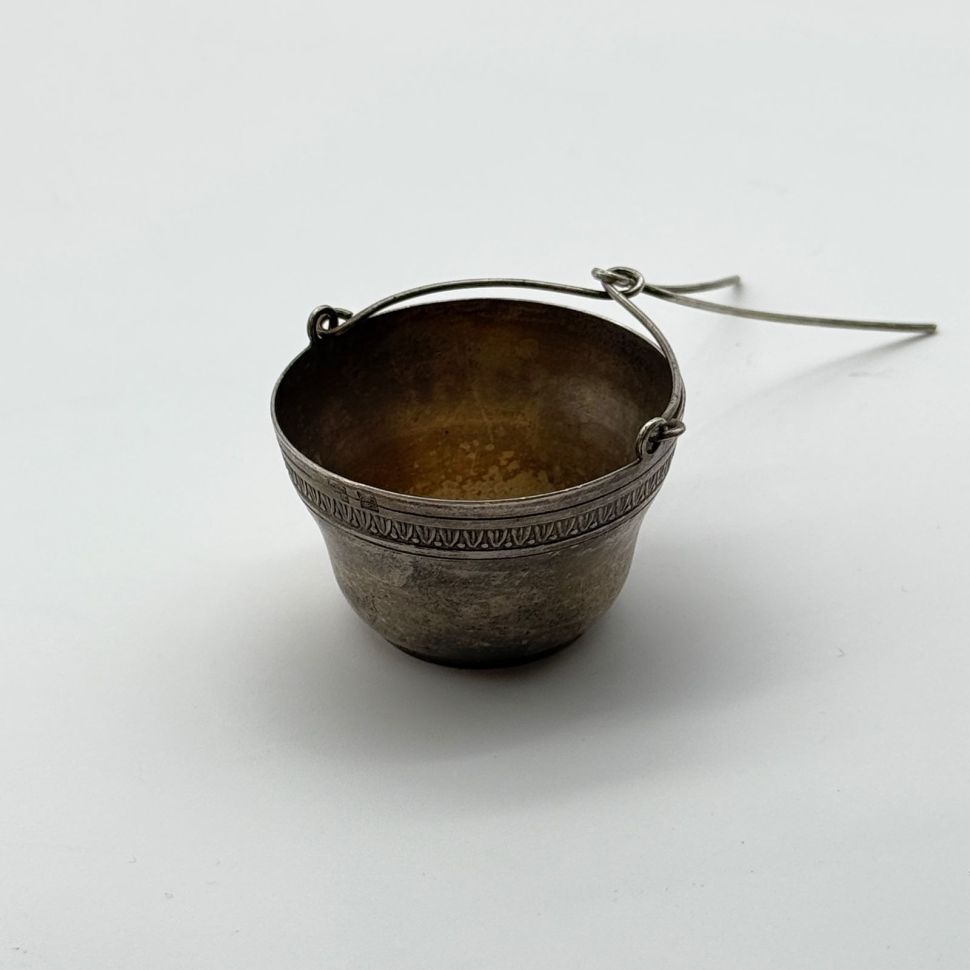 Ситечко для чая 5 см серебрение   