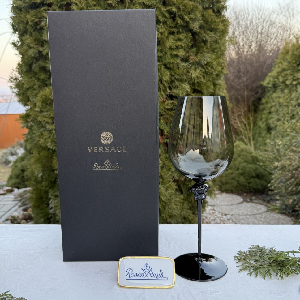 Бокал для вина Rosenthal Versace Medusa Lumiere Haze 1000 мл Германия