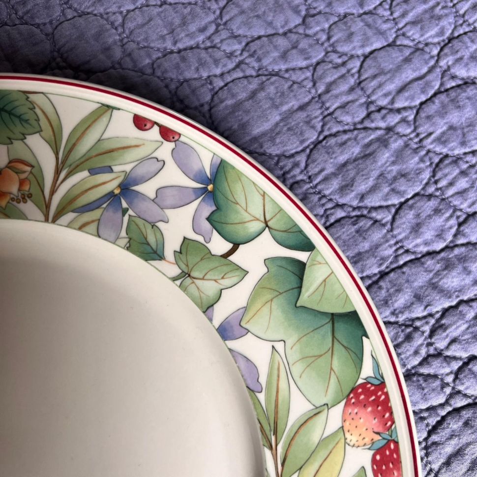 Сет Салфетка сервировочная сиреневая 33х44 см хлопок