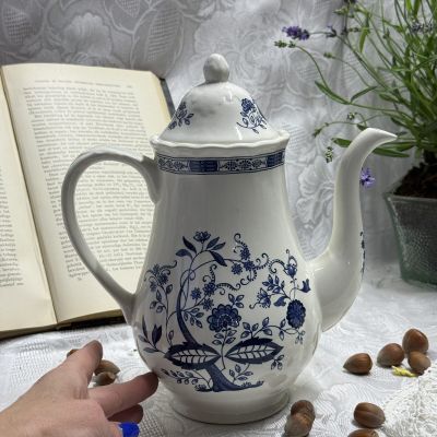 Чайник кофейник Royal Tudor Blue Onion 1,4 л Англия
