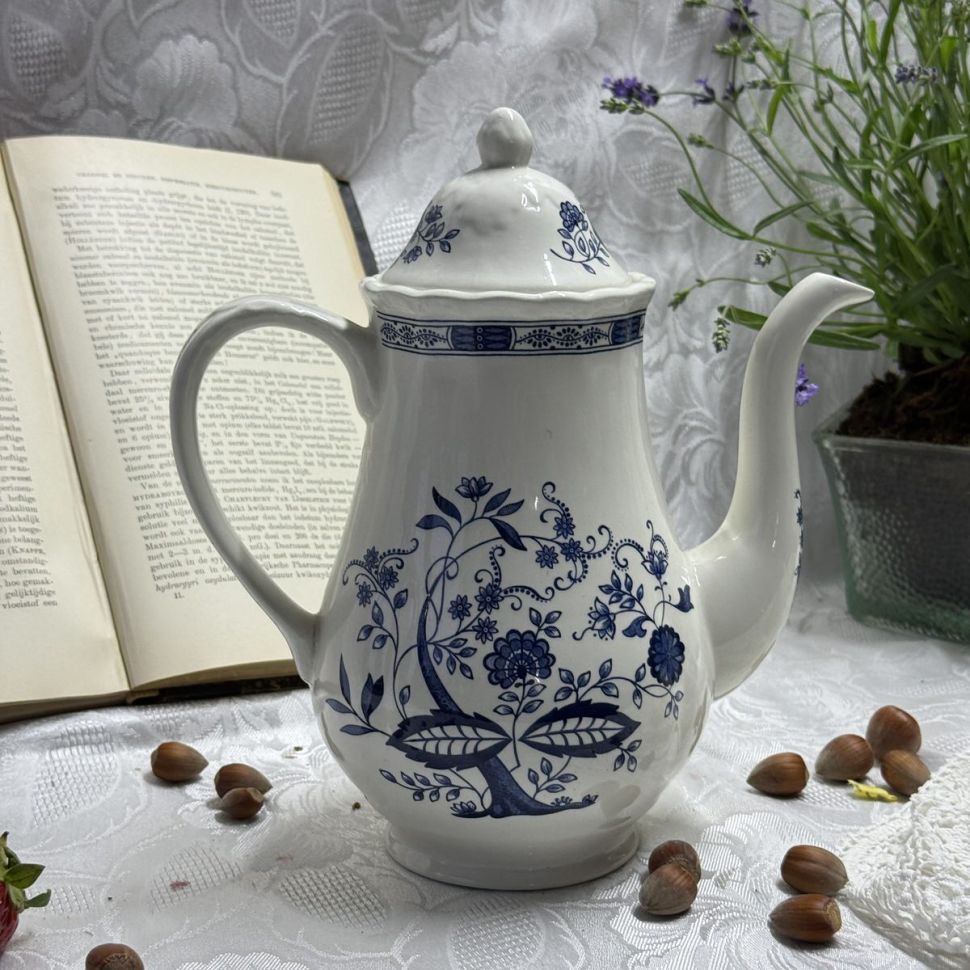Чайник кофейник Royal Tudor Blue Onion 1,4 л Англия