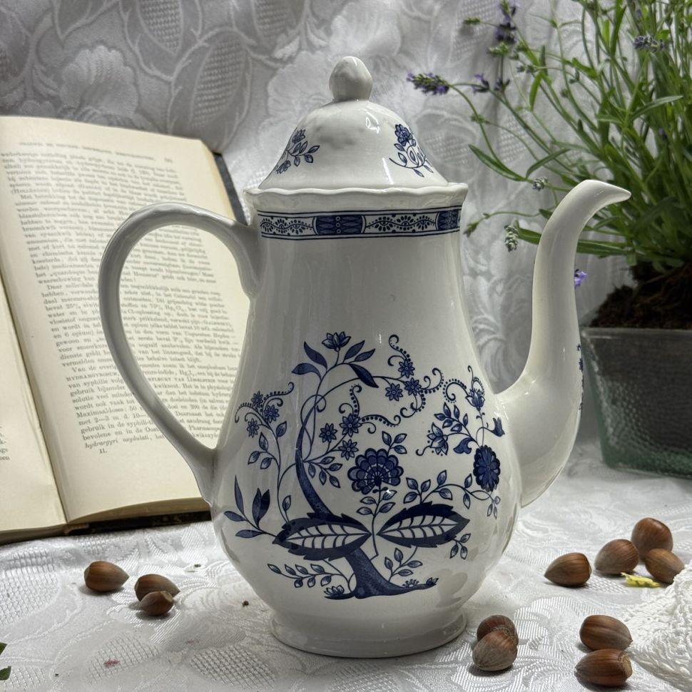 Чайник кофейник Royal Tudor Blue Onion 1,4 л Англия