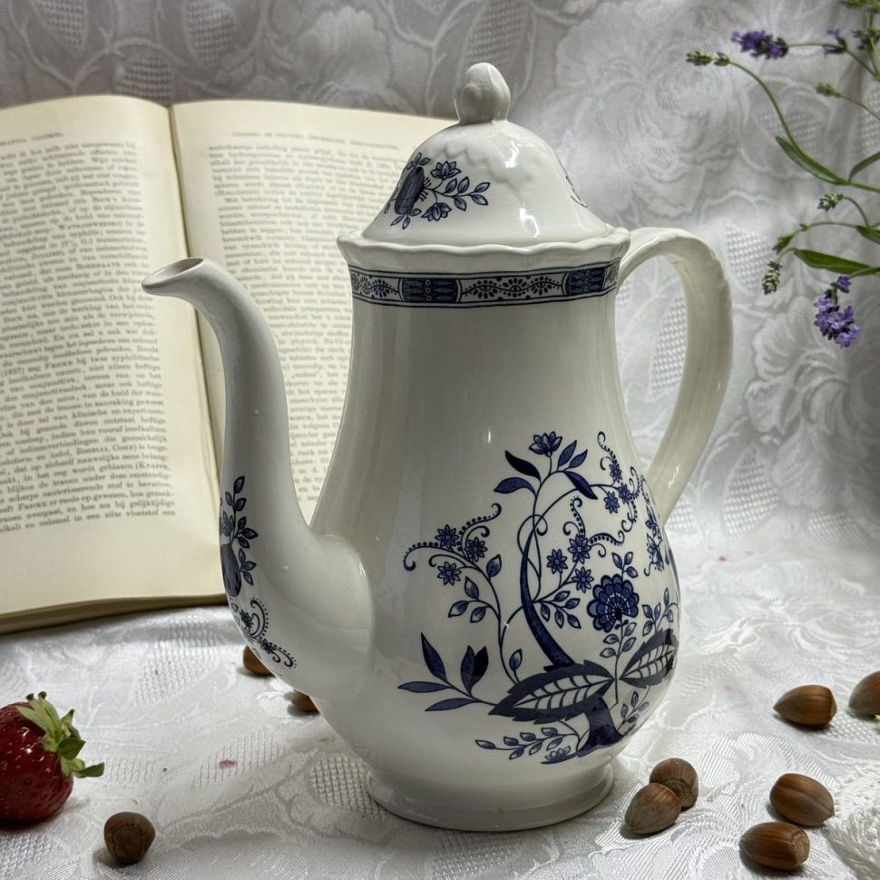 Чайник кофейник Royal Tudor Blue Onion 1,4 л Англия
