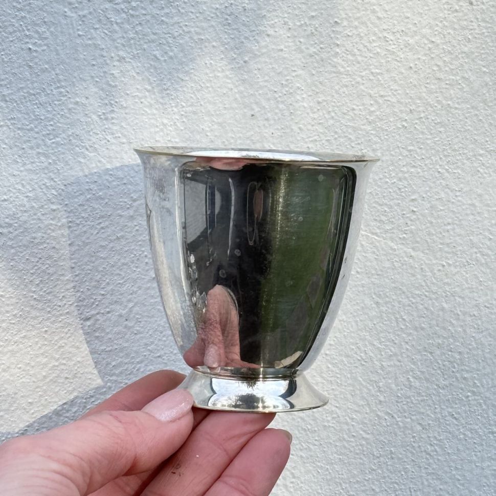 Стакан 150 мл мельхиор серебрение