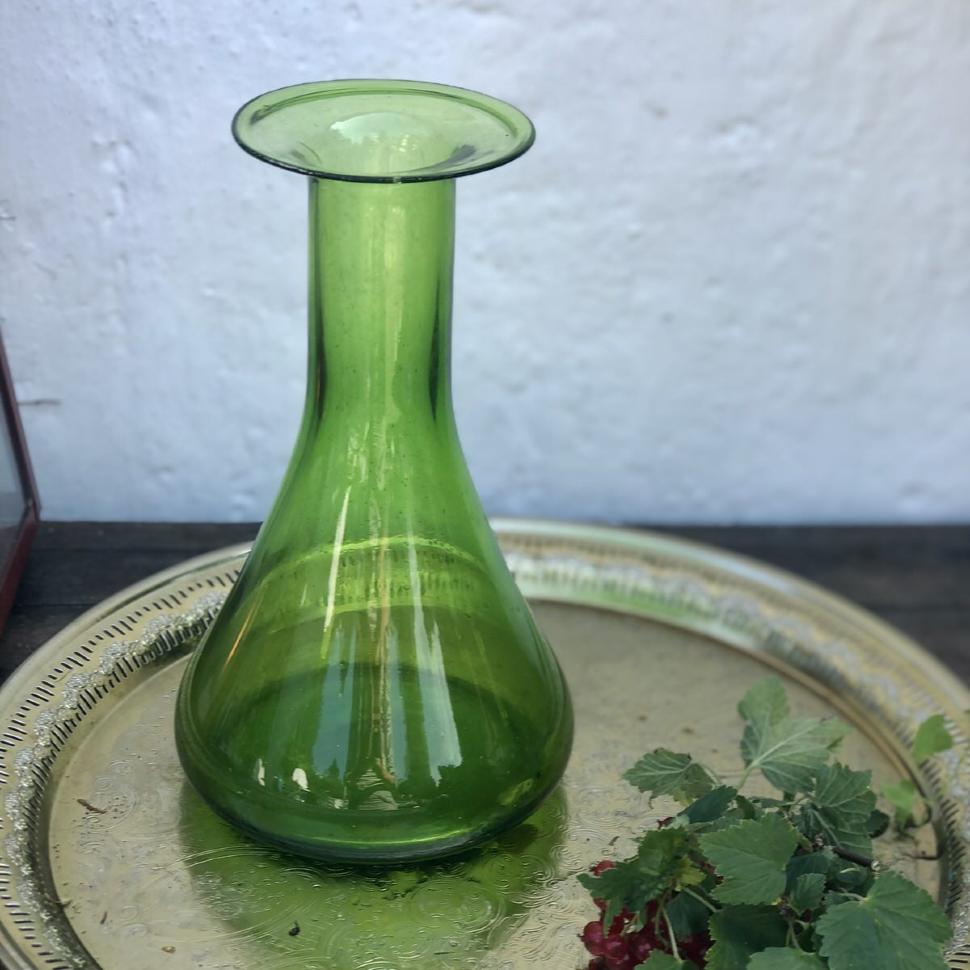 Ваза колба  22,5 см стекло
