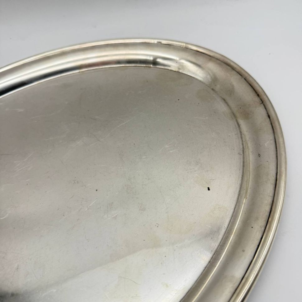 Блюдо поднос 41 см серебрение Англия