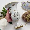 Ваза формы Медичи Herend Rothschild Bird 25 см Венгрия