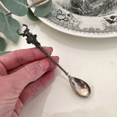 Кофейная ложка с оленем 