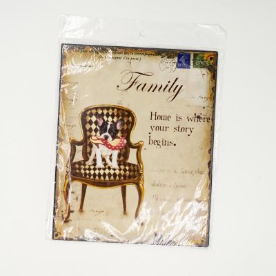 Табличка декоративная Family