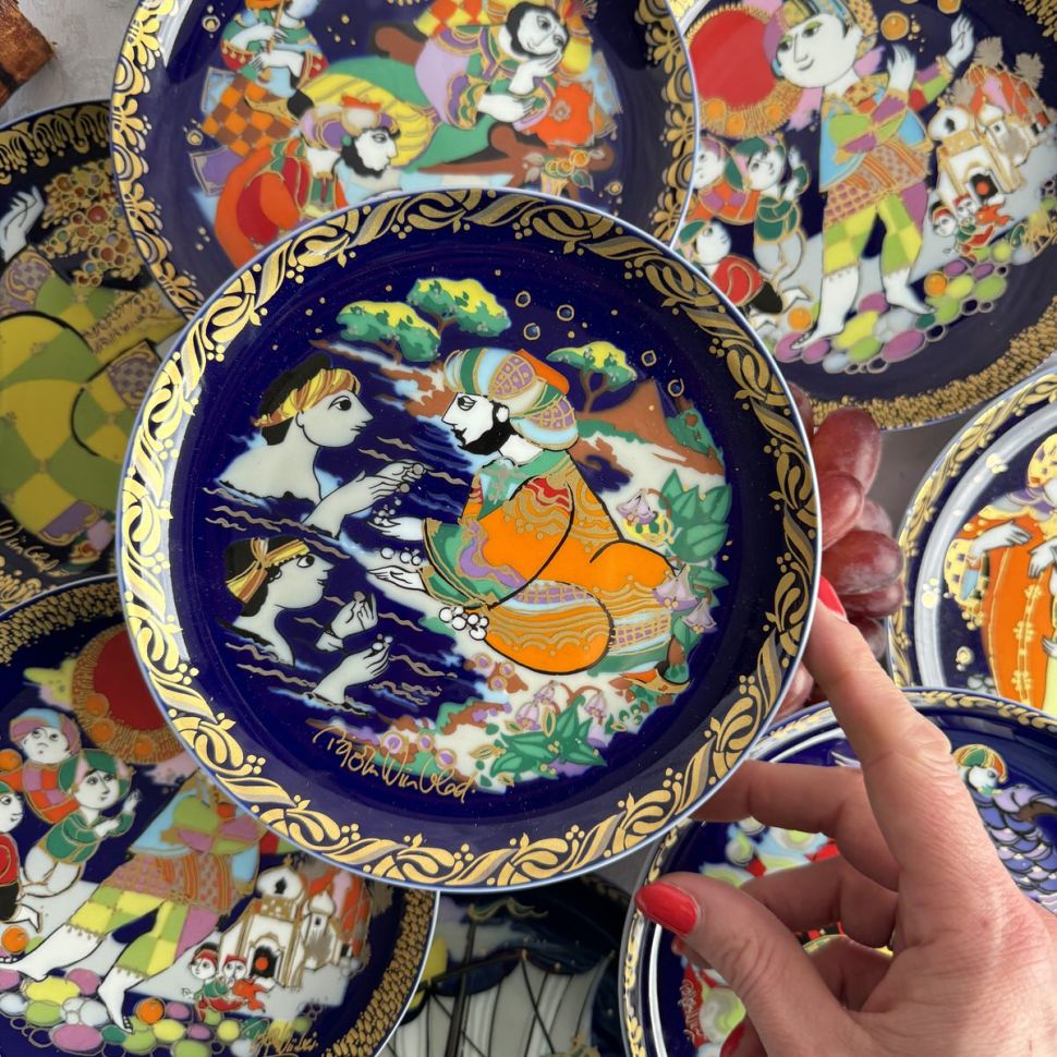 Тарелка Rosenthal 1001 ночь Синдбад 16 см Studio-linie Германия