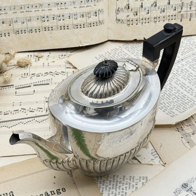 Чайник MR модерн 1,2 л мельхиор серебрение Англия