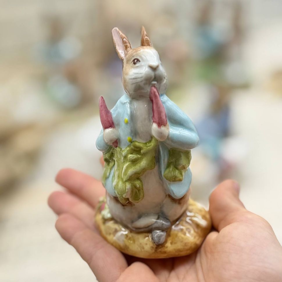 Статуэтка Beatrix Potter Peter ate a Radish Royal Albert Англия 1995 г.