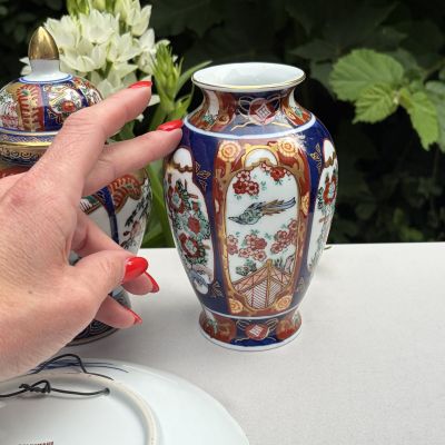 Ваза Gold Imari 18 см фарфор Япония