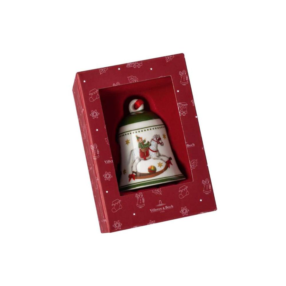 Колокольчик ВиллеройБох My Christmas Tree зеленый 8 см