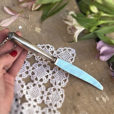 Нож столовый 20 см Ракушка 