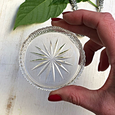 Розетка хрустальная мини