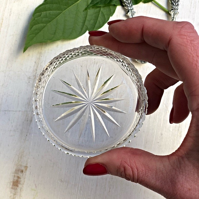 Розетка хрустальная мини