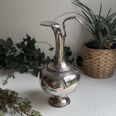 Кувшин 600 мл мельхиор серебрение 