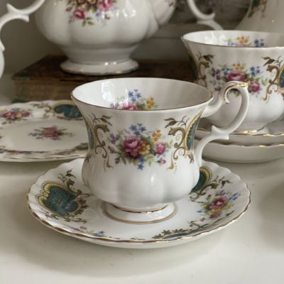 Кофейная пара Berkeley Royal Albert 130 мл Англия 70 гг.