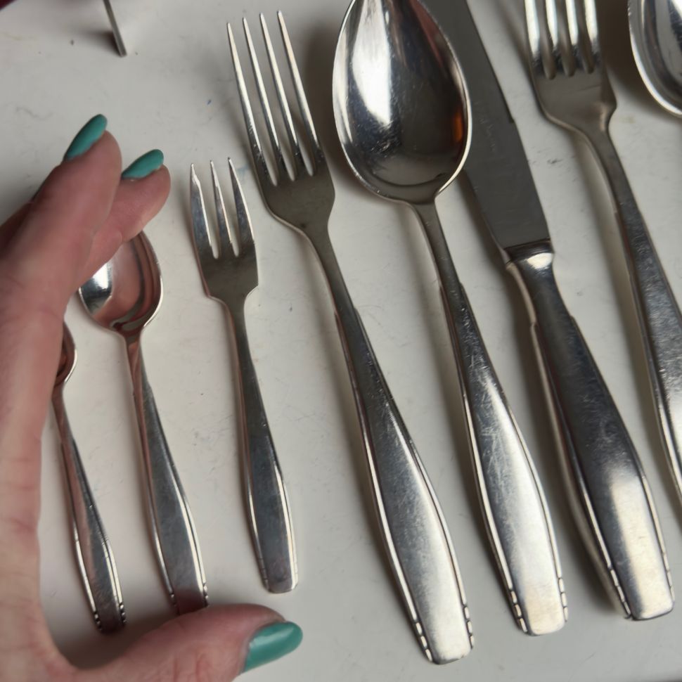 Вилка столовая Gero 18 см серебрение Голландия