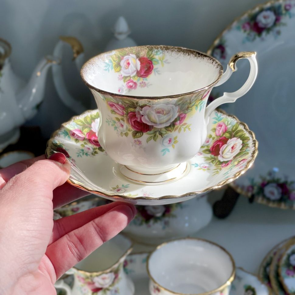 Чайная пара Royal Albert Celebration 200 мл Англия 