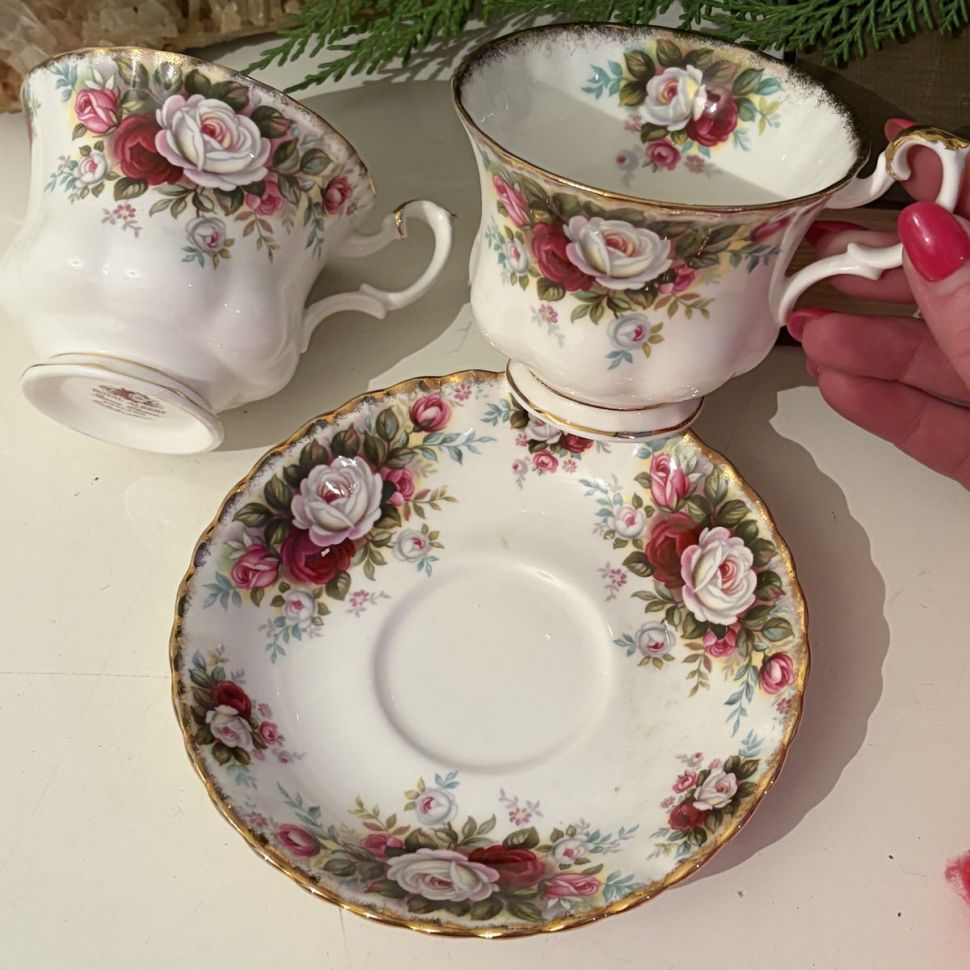Чайная пара Royal Albert Celebration 200 мл Англия 