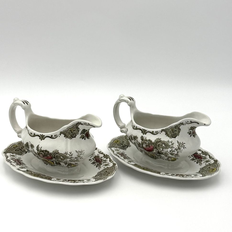 Соусник на блюде Windsor Staffordshire 340 мл Англия  