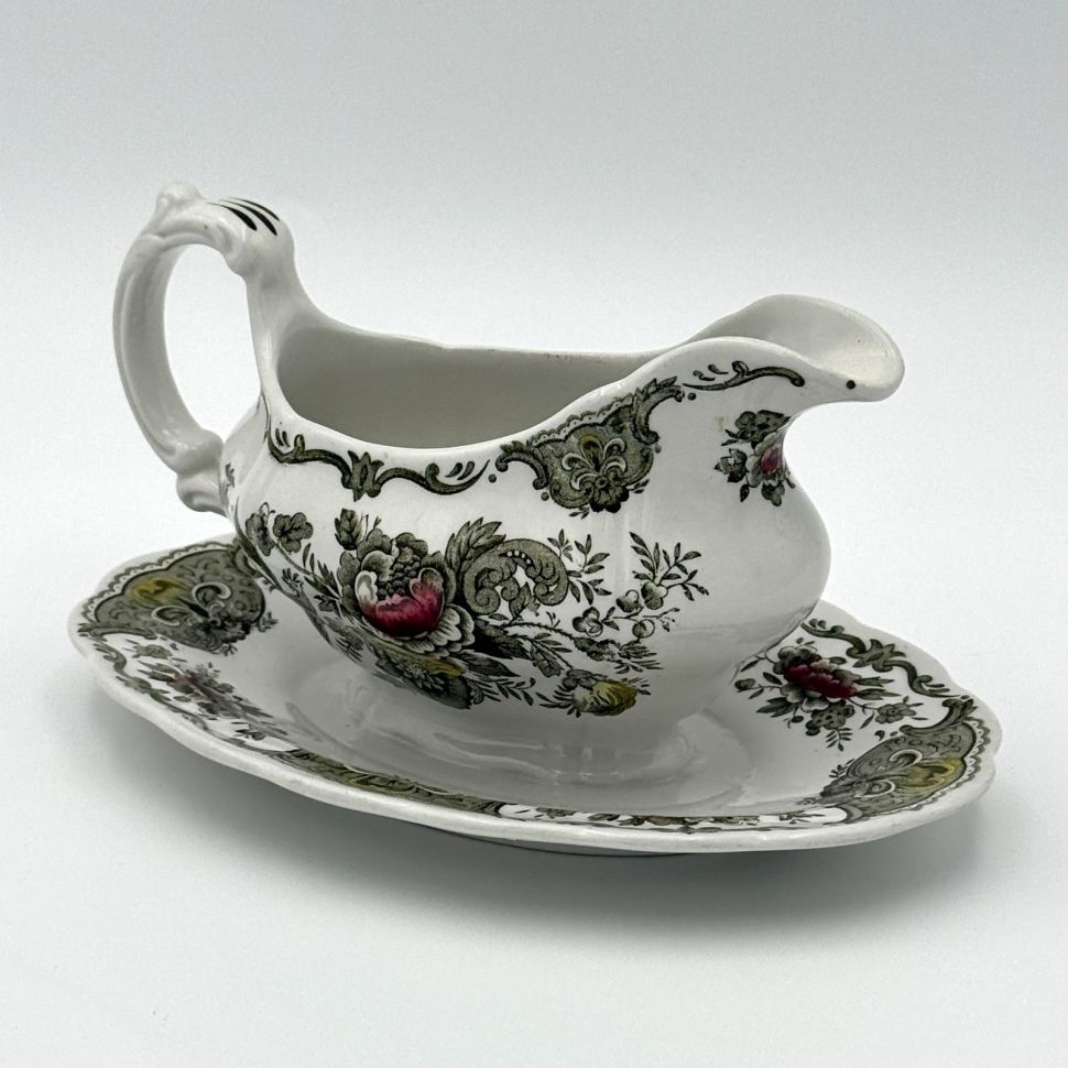 Соусник на блюде Windsor Staffordshire 340 мл Англия  