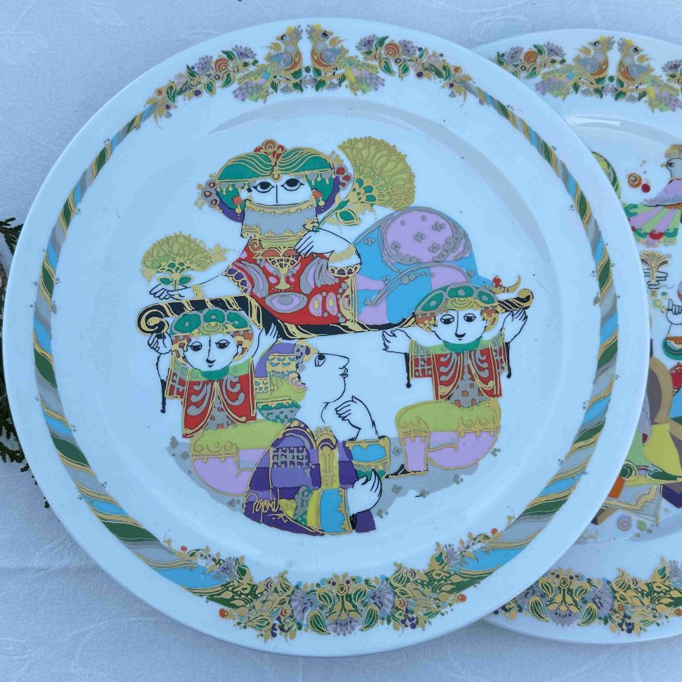 Тарелка Rosenthal Concertina 31 см фарфор Германия