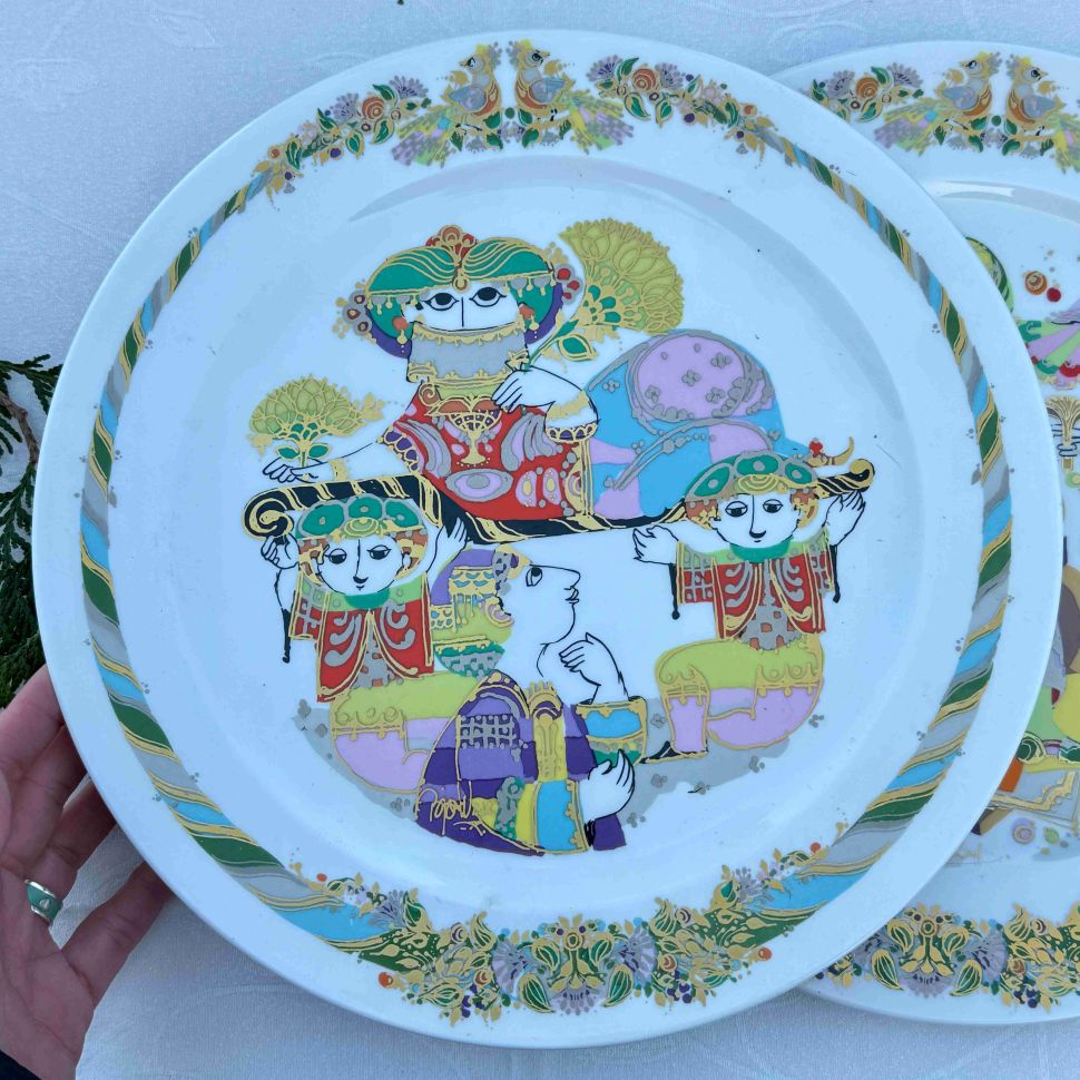 Тарелка Rosenthal Concertina 31 см фарфор Германия