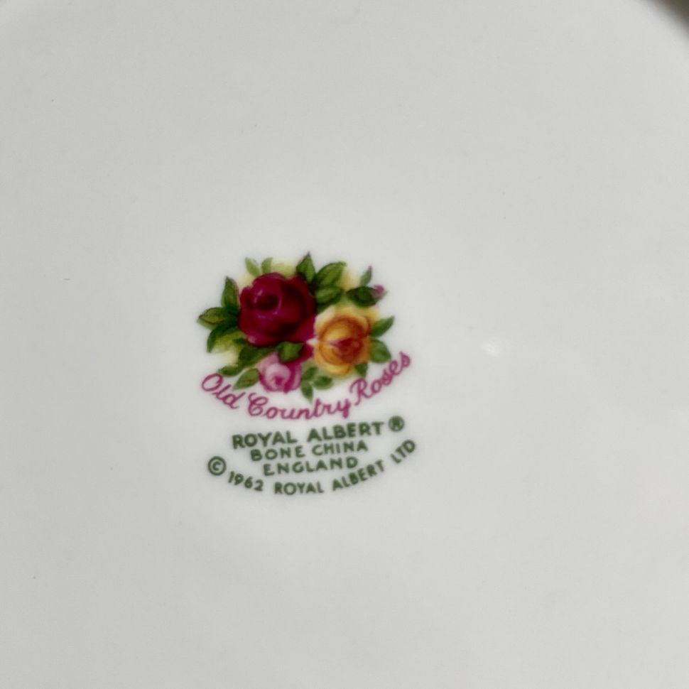 Кофейная пара Royal Albert Old Country Roses 150 мл Англия