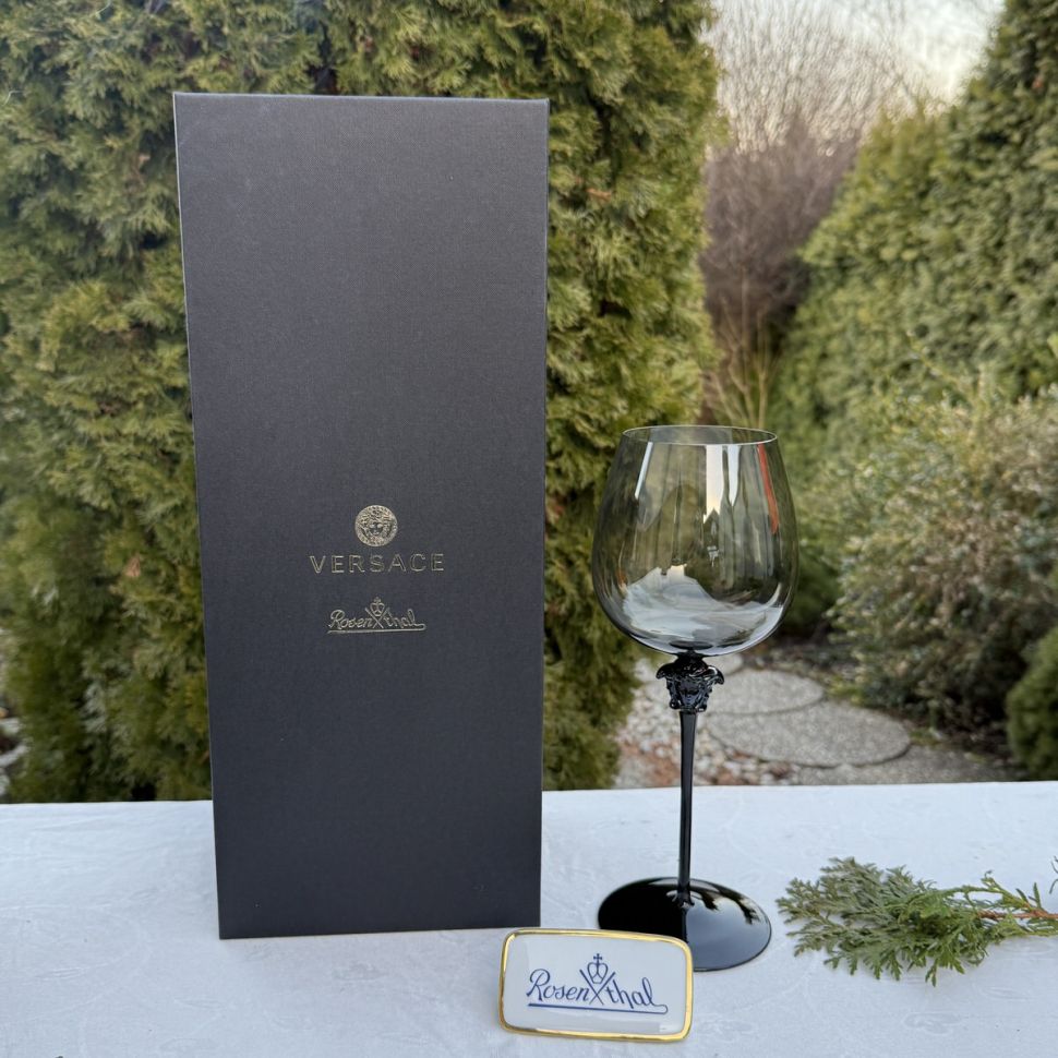 Бокал для вина Rosenthal Versace Medusa Lumiere Haze 900 мл Германия 