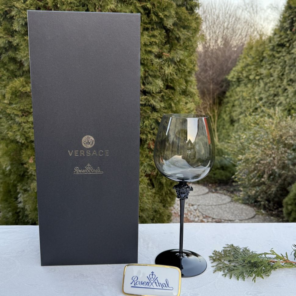 Бокал для вина Rosenthal Versace Medusa Lumiere Haze 900 мл Германия 