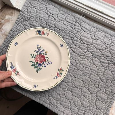 Сет Салфетка сервировочная серая 33х44 см хлопок