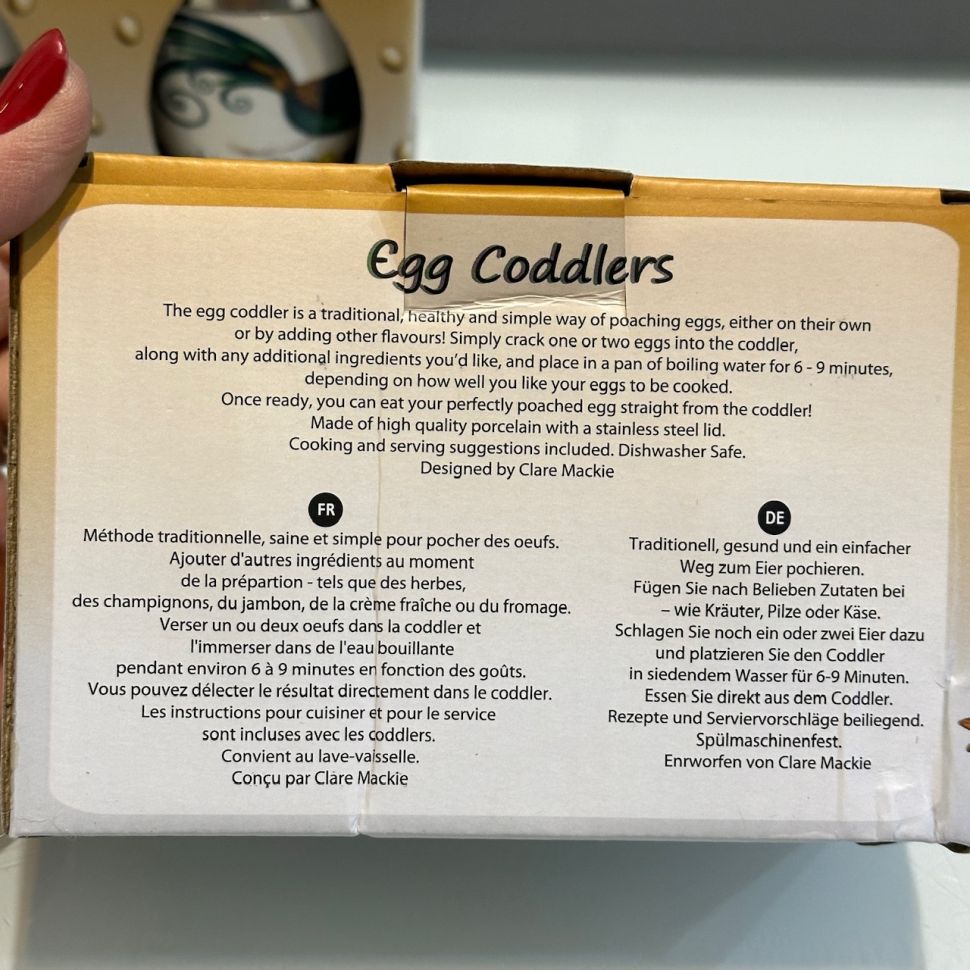 Кодлер на 2 яйца Побег из Курятника Англия