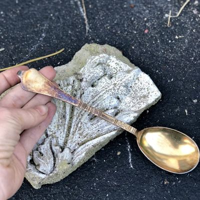 Ложка столовая, мельхиор