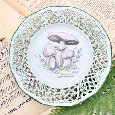 Тарелка Schumann Arzberg Tradition Шампиньоны 19 см Бавария