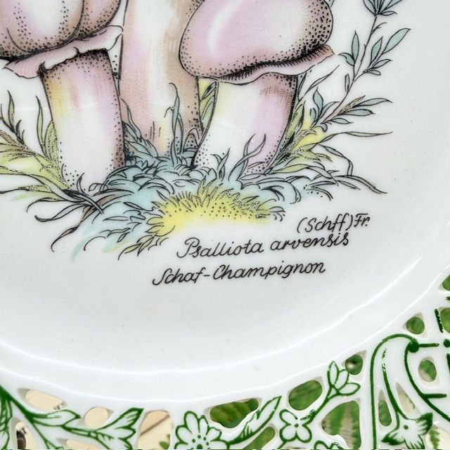 Тарелка Schumann Arzberg Tradition Шампиньоны 19 см Бавария