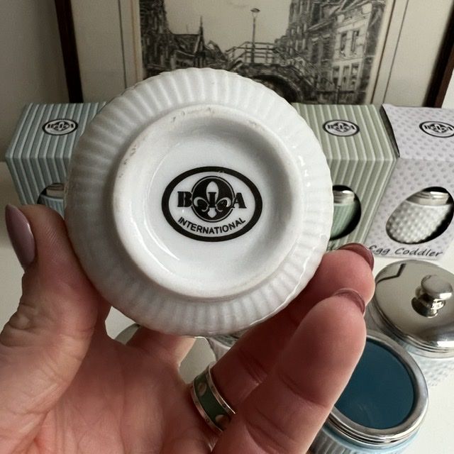 Кодлер на 2 яйца пудрово-розовый Англия