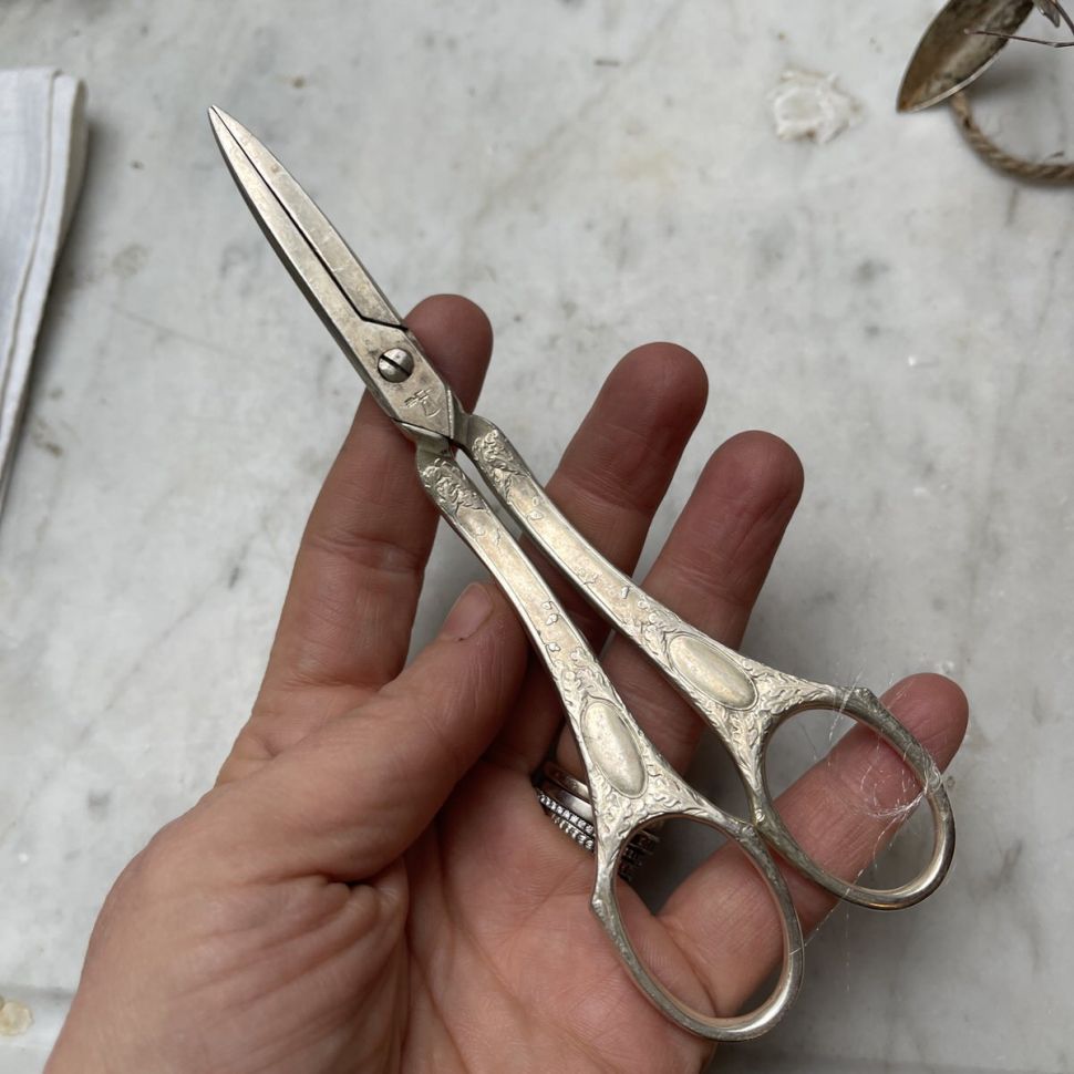 Ножницы для веточек 15 см изогнутые