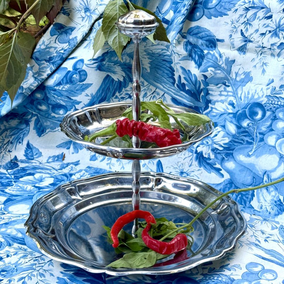 Менажница этажерка 25 см сталь Франция