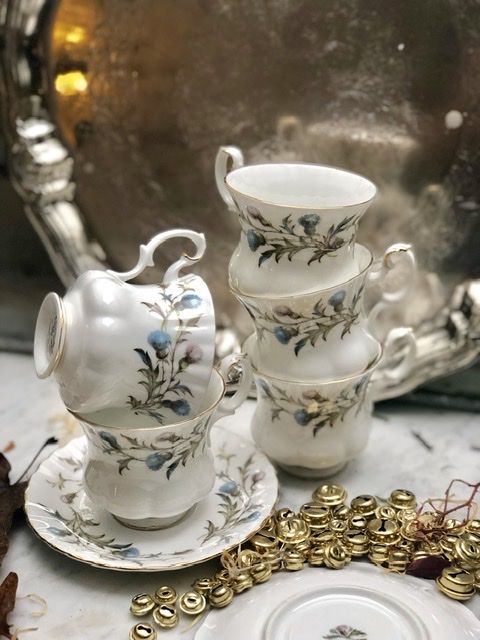 Чайная пара Royal Albert Brigadoon 220 мл Англия