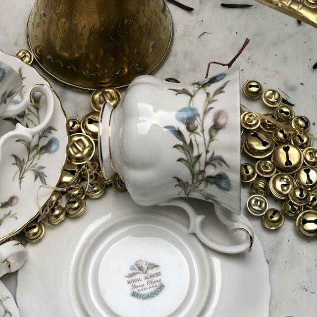 Чайная пара Royal Albert Brigadoon 220 мл Англия