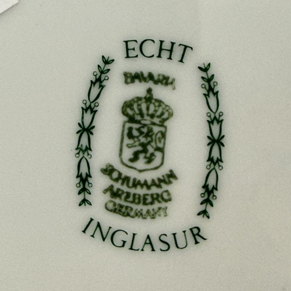 Чайное трио Schumann Arzberg Роза 200 мл Бавария 